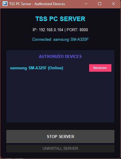 PC Interface