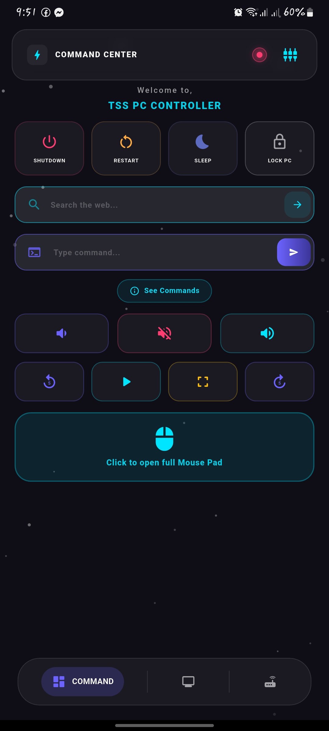 Mobile Interface